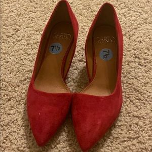Franco Sarto Red Heels